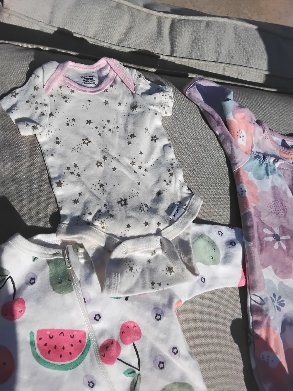 Baby Floral & Pastel New Born Bundle - Pink & White